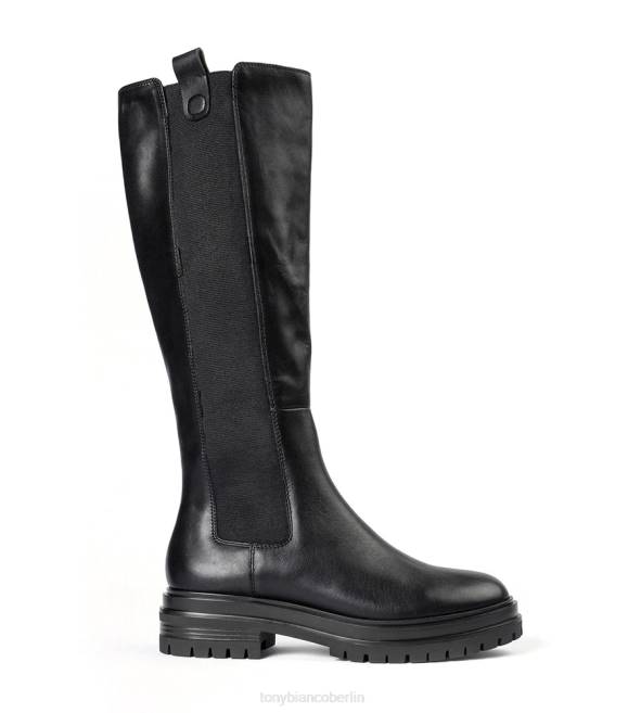 kniehohe Stiefel| de Tony Bianco Frauen Winx-Kalbsstiefel schwarzes Venedig 4624454